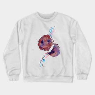 That Broke My Brain Watercolor Brain Art Crewneck Sweatshirt